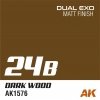 AK Interactive AK1576 DUAL EXO SCENERY 24B – DARK WOOD 60ML